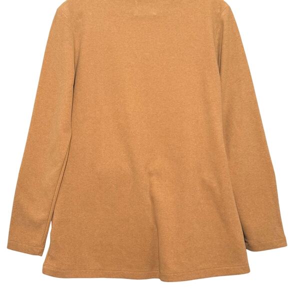 Dudley Stephens Camel Fleece Park Slope Turtleneck Pullover – Women’s Small - Picture 8 of 13